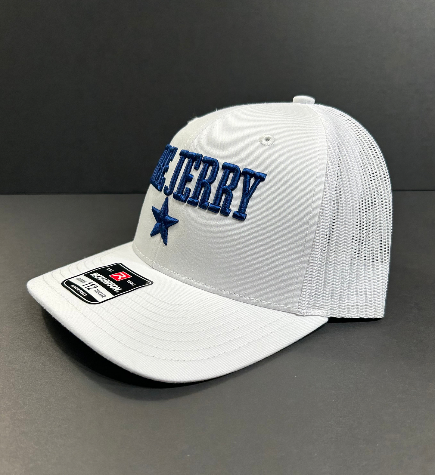 ALL WHITE LIMITED FIRE JERRY TRAINING CAMP TRUCKER